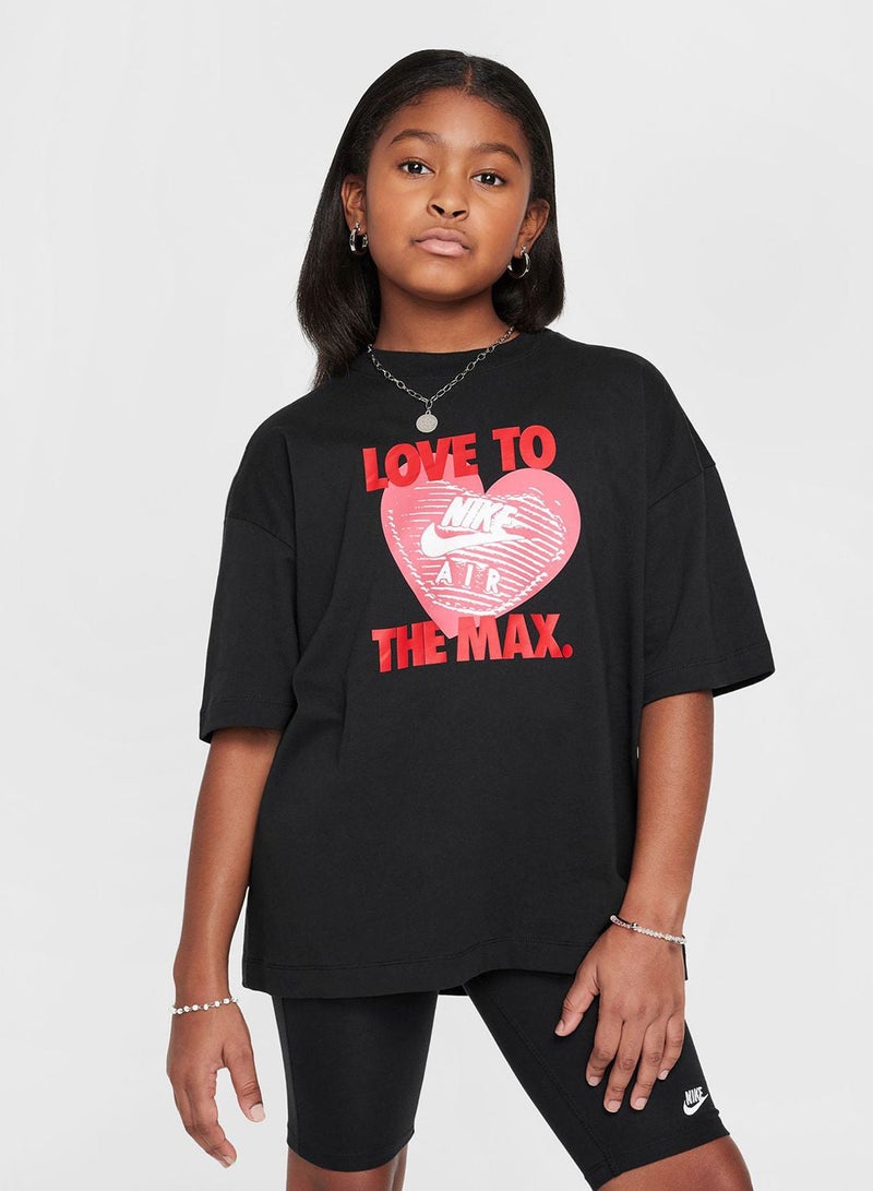 Nike Youth Nsw Heart T-Shirt - Image 1